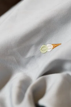 Sengetøj|FILIBABBA Sengesæt 70x100 Tremmeseng, Pearl Blue