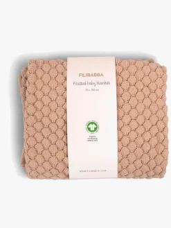 Børn FILIBABBA Interiør- Strikket Stofble, Ivory Cream