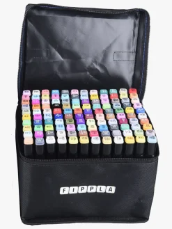 Kreativt Legetøj|Fippla Dobbeltspids Alkoholbaserede Illustration Markers 120 Stk.