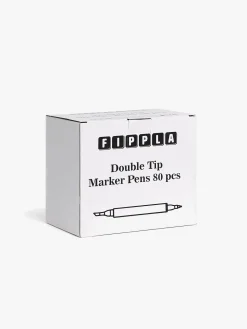 Børn Fippla Legetøj Til Børn På 0-10 År|Kreativt Legetøj-Dobbeltspids Alkoholbaserede Illustration Markers 80-pak