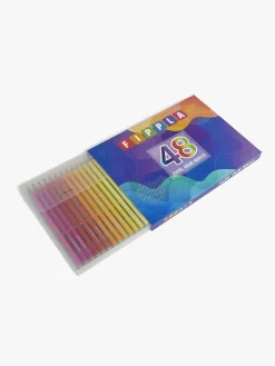 Fippla Kreativt Legetøj-Farveblyanter Pastel 48 Stk.