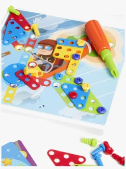 Spil & Puslespil|Fippla Screw A Puzzle Building Kit Børnepuslespil 64 Dele