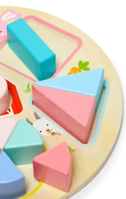 Fippla Spil & Puslespil-Træpuslespil Former 21 Brikker