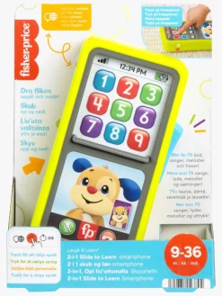 Interaktivt Legetøj|FisherPrice Fisher-Price Laugh & Learn 2-in-1 Slide to Learn Smartphone