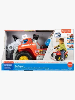 Pedal- & Gåbiler|FisherPrice Fisher-Price Pull Back Big Action Brandbil