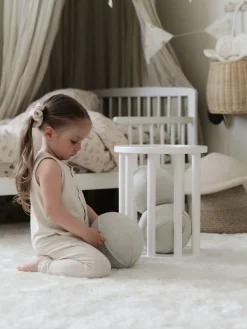 Børn FitWood Børnemøbler-Luoto Skammel, White