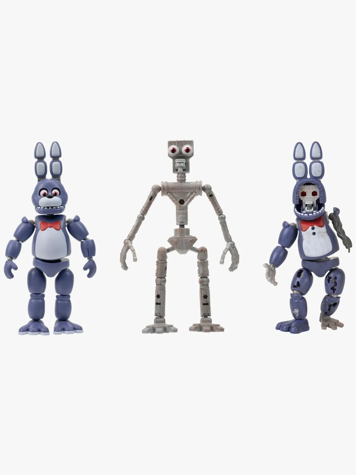 FiveNightsAtFreddys Legetøjsfigurer-Five Nights at Freddy's Endo Figursæt 3-pak, Blandet
