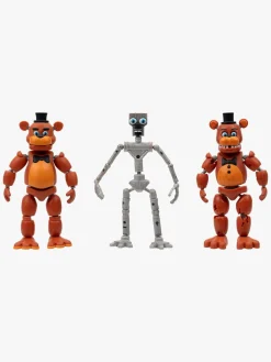 FiveNightsAtFreddys Legetøjsfigurer-Five Nights at Freddy's Endo Figursæt 3-pak, Blandet
