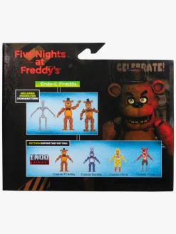 FiveNightsAtFreddys Legetøjsfigurer-Five Nights at Freddy's Endo Figursæt 3-pak, Blandet