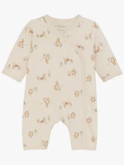 Børn Fixoni Præmatur-Præmatur Pyjamasser 2-pak Str. 44, Brun