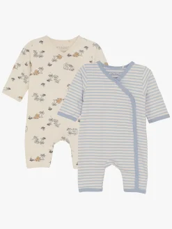 Præmatur|Fixoni Præmatur Pyjamasser 2-pak Str. 32, Blå