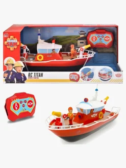 Fjernstyret|Legetøjsbiler & -Fartøjer|BrandmanSam2 Fjernstyret Båd Titan Brandmand Sam