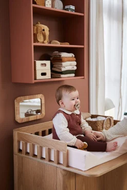 Pusleborde|Flexa Dawn Puslehynde, Mauve Morn