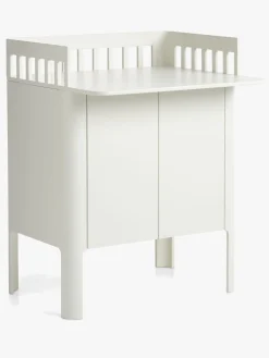 Pusleborde|Flexa Pusleenhed med Ekstra Topplade, Cremehvid