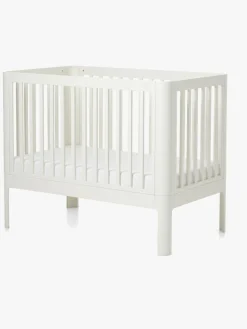 Børnesenge & Tilbehør|Flexa Tremmeseng, Cremehvid