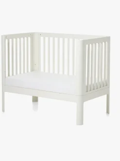 Børnesenge & Tilbehør|Flexa Tremmeseng, Cremehvid