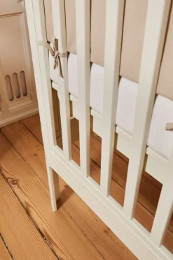 Børnesenge & Tilbehør|Flexa Tremmeseng, Cremehvid