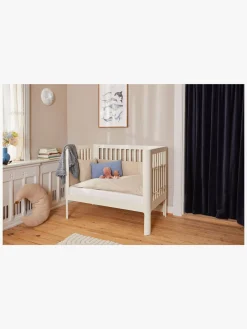 Børnesenge & Tilbehør|Flexa Tremmeseng, Cremehvid