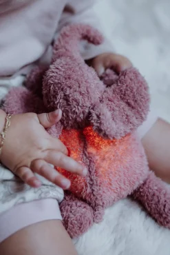 Børn Flow Lamper & Belysning-Bamse  Med Natlampe George, Pink