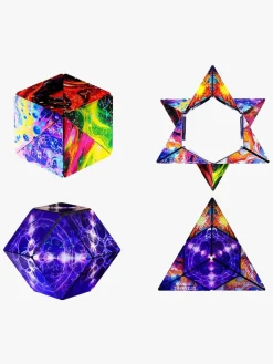 FunInMoitionToys Spil & Puslespil-Fun In Motion Toys Shashibo Fidget-kube, Cosmos