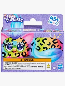 Dukker & Bamser|Furby Dj Furblet Interaktiv Bamse Rain Bow Flerfarvet