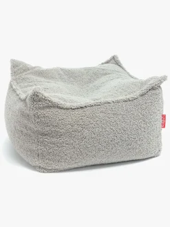 Børnemøbler|Furini Nila Puf Bouclé, Grå