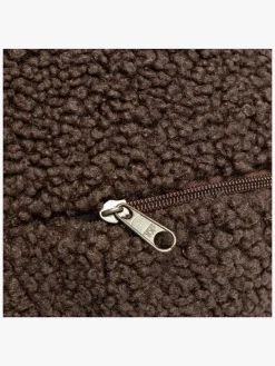 Børn Furini Børnemøbler-Yogi Sækkestol Bouclé, Mørkebrun