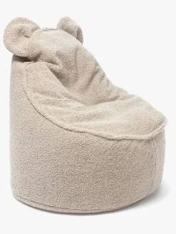 Børnemøbler|Furini Yogi Sækkestol Bouclé, Cappucino