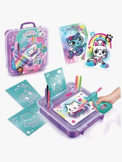 GabbysDollhouse Kreativt Legetøj-Gabby's Dollhouse Airbrush Art Kreasæt