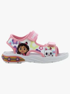 Sandaler & Klipklapper|GabbysDollhouse Gabby's Dollhouse Blinkende Sandaler, Fuchsia/White