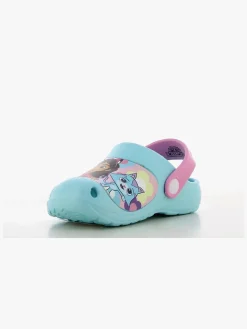 Hjemmesko|GabbysDollhouse Gabby's Dollhouse Clogs, Turkish Blue/Fuchsia