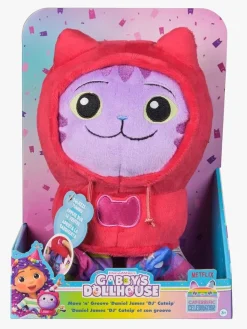 GabbysDollhouse Dukker & Bamser-Gabby's Dollhouse Deluxe Bamse DJ Katteurt 25 cm