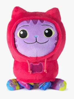 GabbysDollhouse Dukker & Bamser-Gabby's Dollhouse Deluxe Bamse DJ Katteurt 25 cm