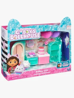 Legetøj Til Børn På 0-10 År|Dukker & Bamser|GabbysDollhouse Gabby's Dollhouse Deluxe Room - Cakey's Køkken