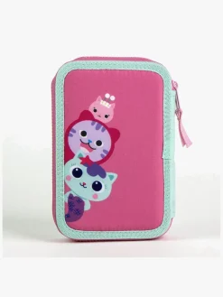 Kreativt Legetøj|GabbysDollhouse Gabby's Dollhouse Dobbelt Penalhus, Pink