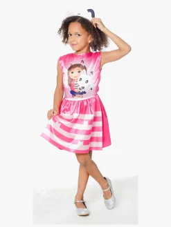 Kostumer & Udklædning|GabbysDollhouse Gabby's Dollhouse Kjole med Hårbøjle