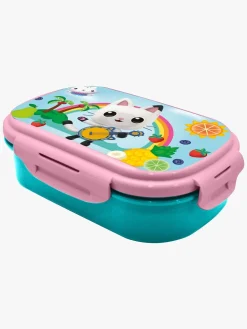 Spisetid|GabbysDollhouse Gabby's Dollhouse Madkasse med Bestik, Blå/Pink