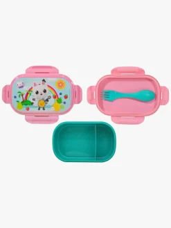 Spisetid|GabbysDollhouse Gabby's Dollhouse Madkasse med Bestik, Blå/Pink