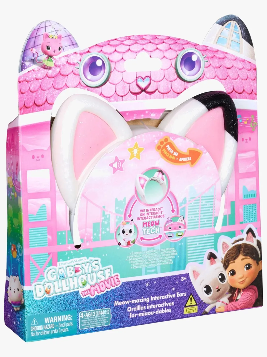 Kostumer & Udklædning|GabbysDollhouse Gabby's Dollhouse Meow-gical Katteører med Musik