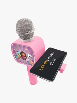 GabbysDollhouse Musikinstrumenter|Elektronik & Media-Gabby's Dollhouse Mikrofon med Højtaler
