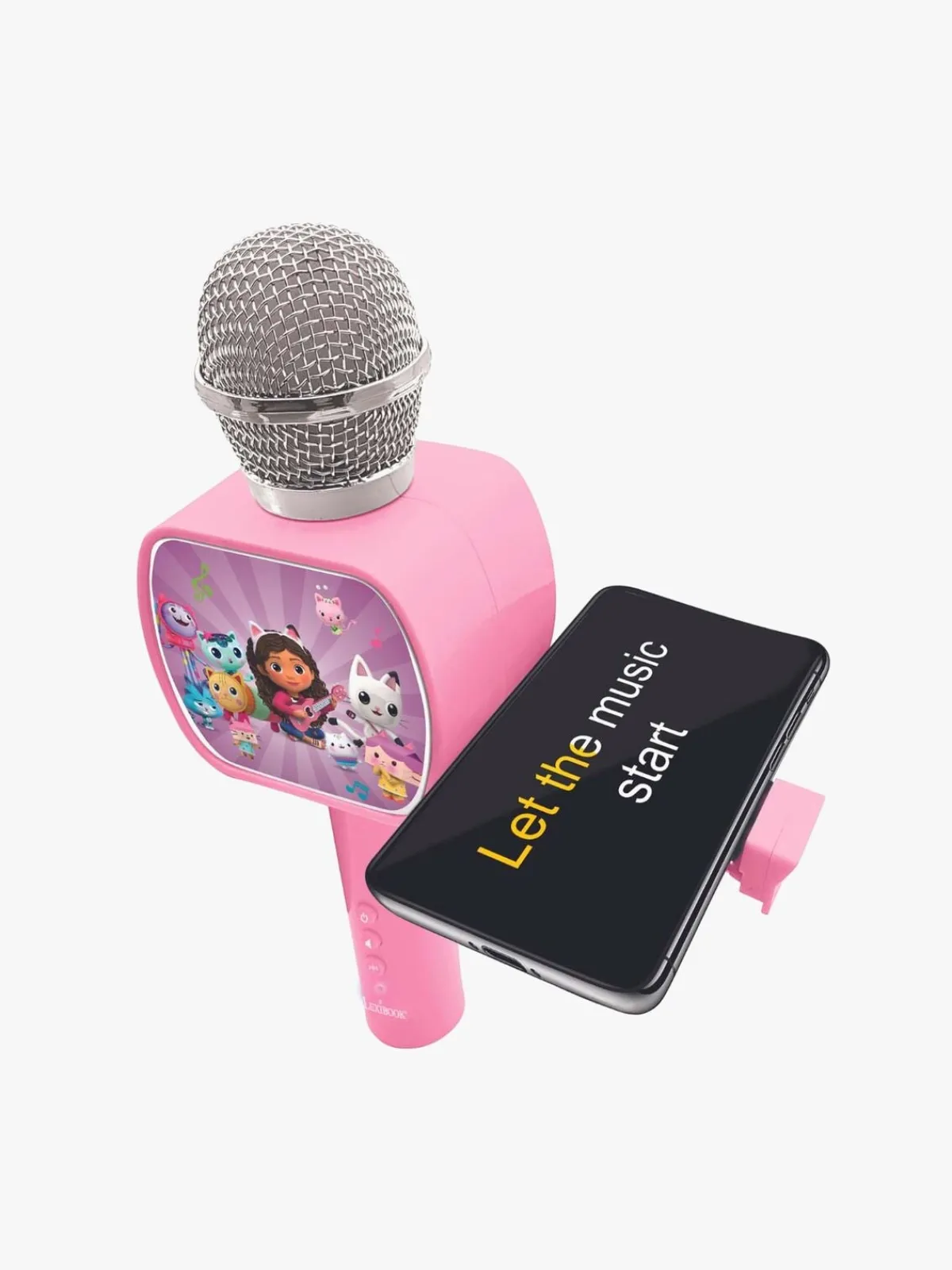 GabbysDollhouse Musikinstrumenter|Elektronik & Media-Gabby's Dollhouse Mikrofon med Højtaler