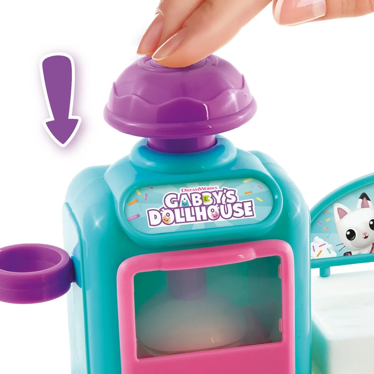 GabbysDollhouse Kreativt Legetøj-Gabby's Dollhouse Modellervoks Kagemaskine