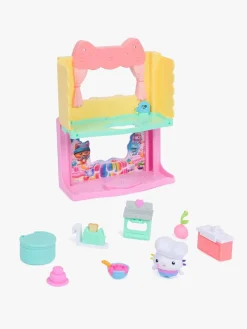 Legetøjsfigurer|GabbysDollhouse Gabby's Dollhouse Portal Room Legesæt Køkken