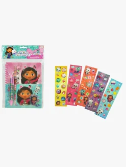 GabbysDollhouse Kreativt Legetøj-Gabby's Dollhouse Skrivesæt med Klistermærker