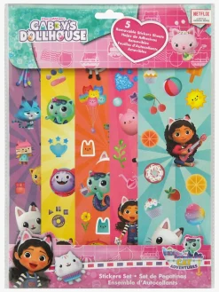 GabbysDollhouse Kreativt Legetøj-Gabby's Dollhouse Skrivesæt med Klistermærker