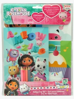 GabbysDollhouse Kreativt Legetøj-Gabby's Dollhouse Skrivesæt