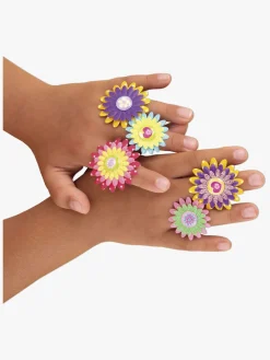 Galt Kreativt Legetøj-Blomsterringe