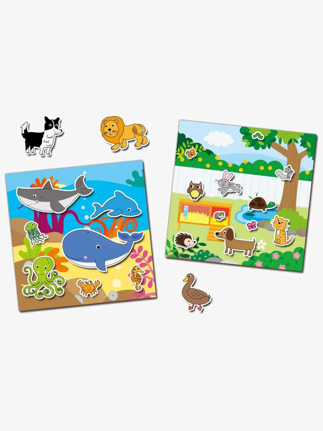 Kreativt Legetøj|Galt Klistermærkebog Genanvendelig Dyr