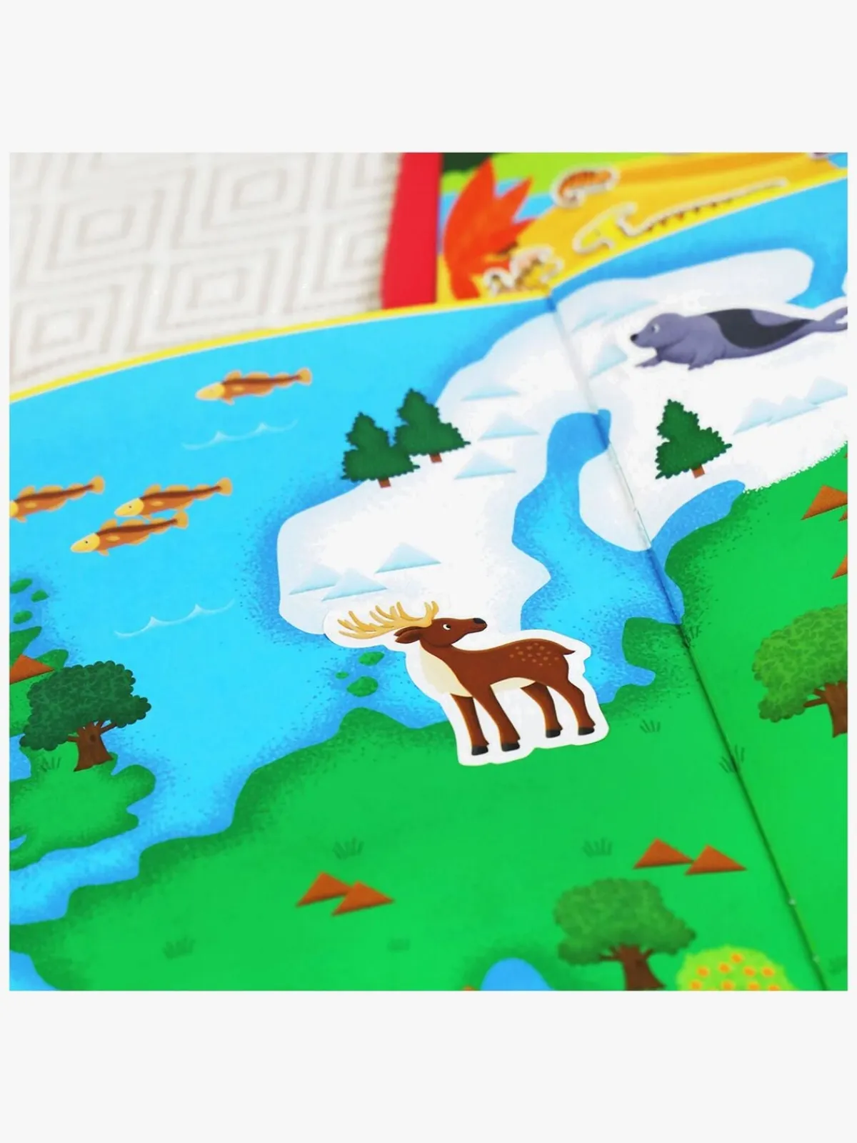 Kreativt Legetøj|Galt Klistermærkebog Genanvendelig Kort