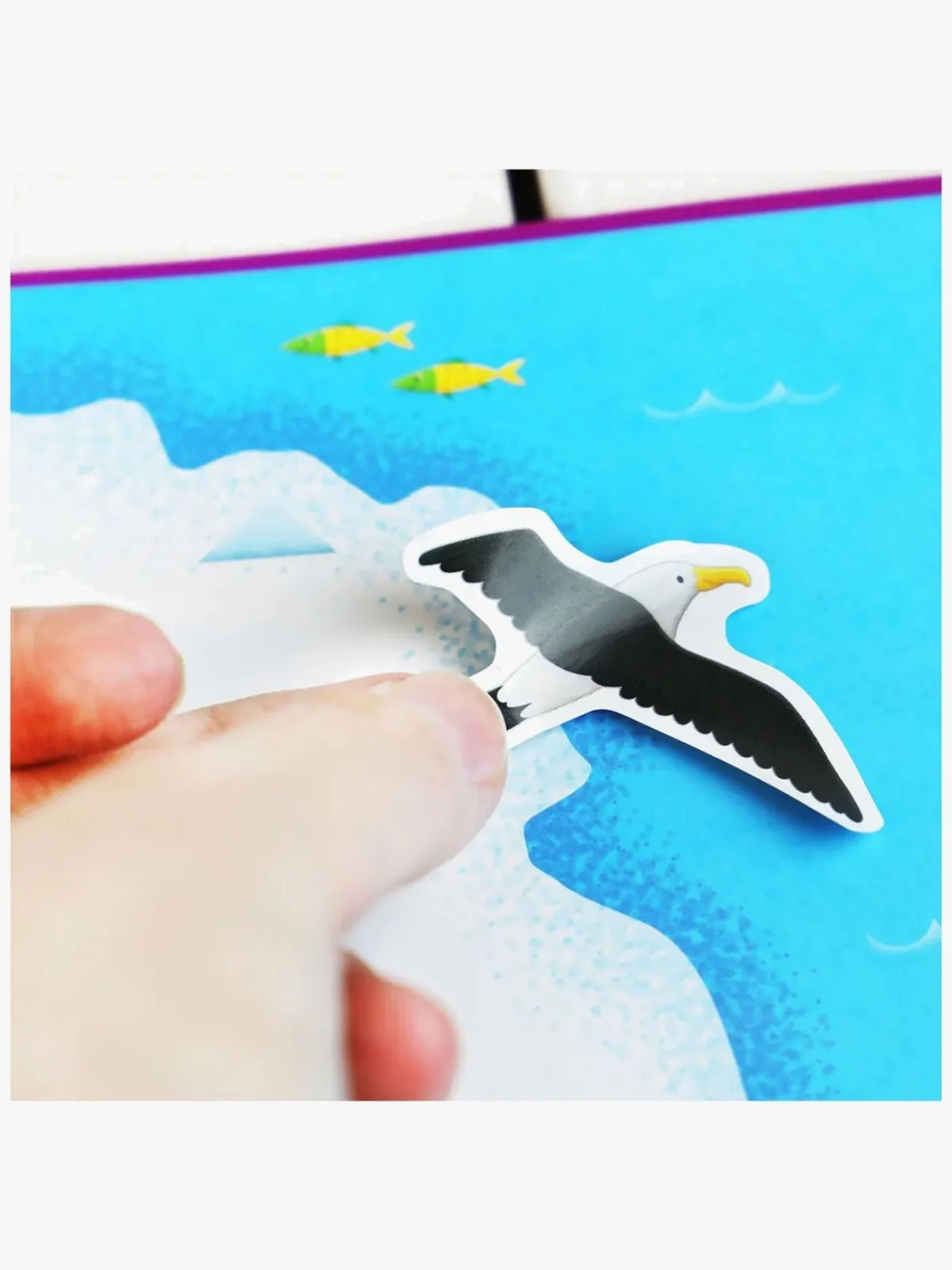 Kreativt Legetøj|Galt Klistermærkebog Genanvendelig Kort